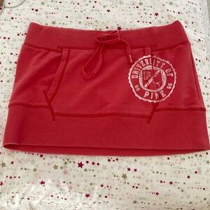 Victoria Secret PINK Vintage mini skirt with drawstring